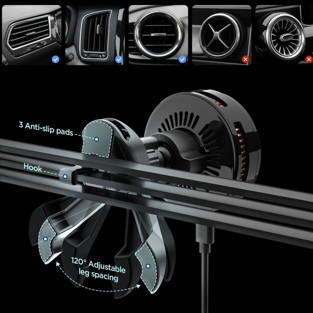 „Handyhalter für Autolüftung