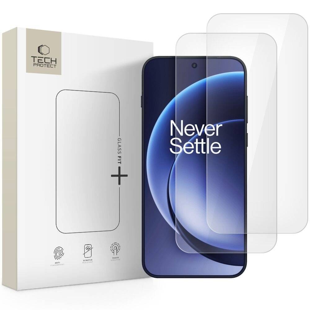 Tech-Protect Glass Fit+ 2er-Pack Schutzglas für OnePlus 15