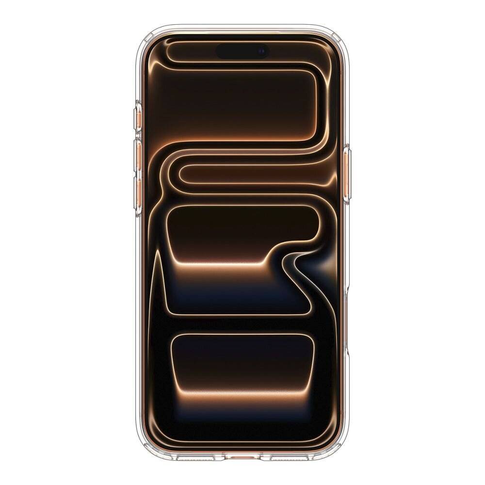 „Elegantes Smartphone mit leuchtendem abstraktem Muster auf dem Bildschirm, das geschwungene Linien in Schwarz- und Goldtönen zeigt.