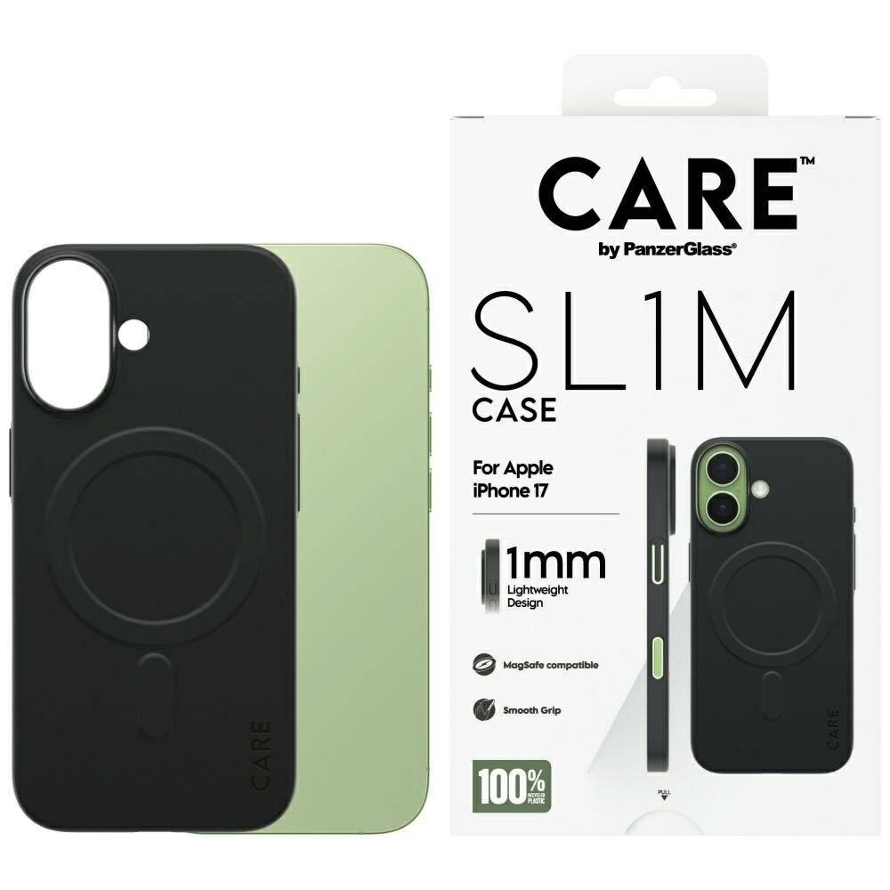 CARE by Schutzglass SL1M MagSafe Hülle für iPhone 17 - Schwarz