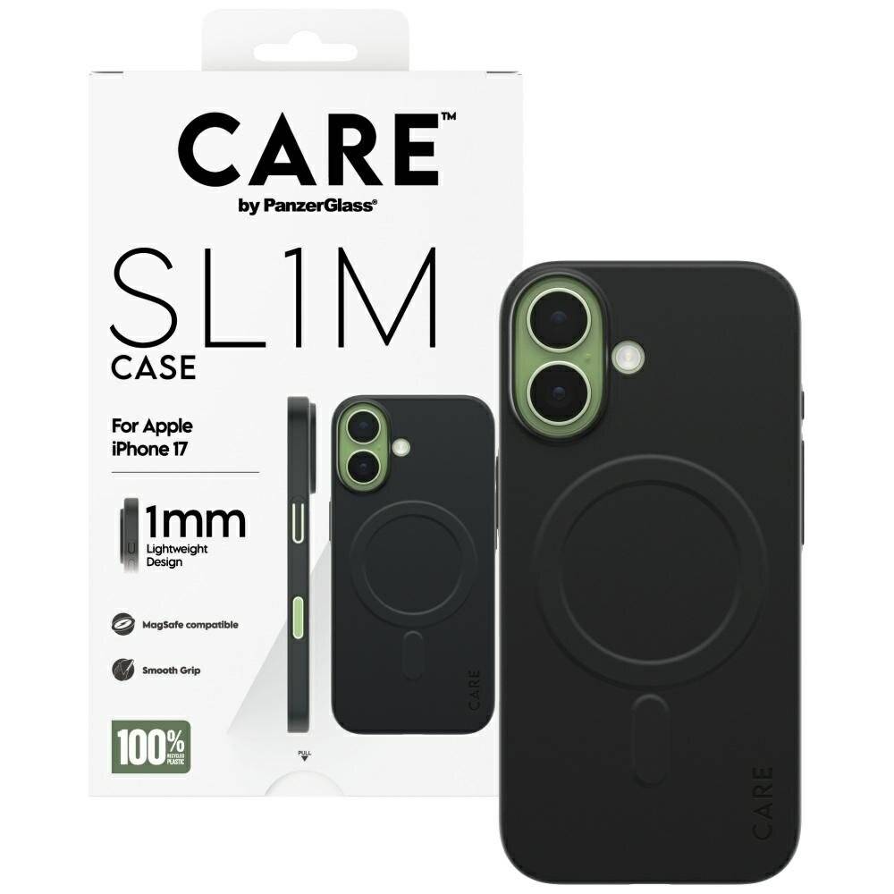 CARE by Schutzglass SL1M MagSafe Hülle für iPhone 17 - Schwarz
