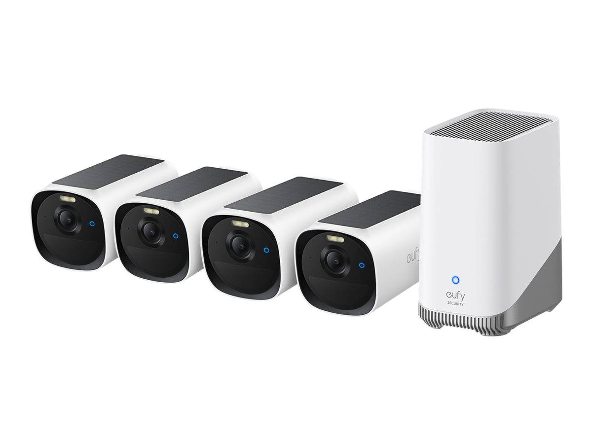 EUFY EufyCam E40 - Netzwerk-Überwachungskamera - witterungsbeständig / staubdicht / UV-beständig / wasserabweisend - Farbe (Tag&Nacht)