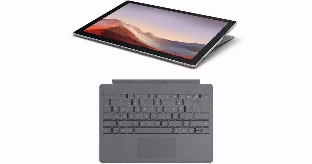 Microsoft Surface Pro 7+ i5-1135G7 8GB 128GB 2736x1824 WLAN BT Webcam Win 11 Pro mit Tastatur