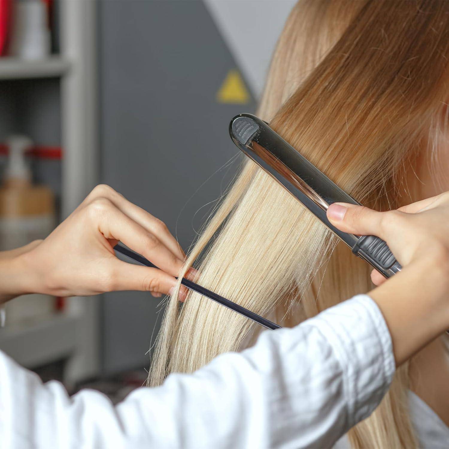 4er Set Carbon Haarkamm Friseur Antistatisch Hitzebeständig - Schwarz