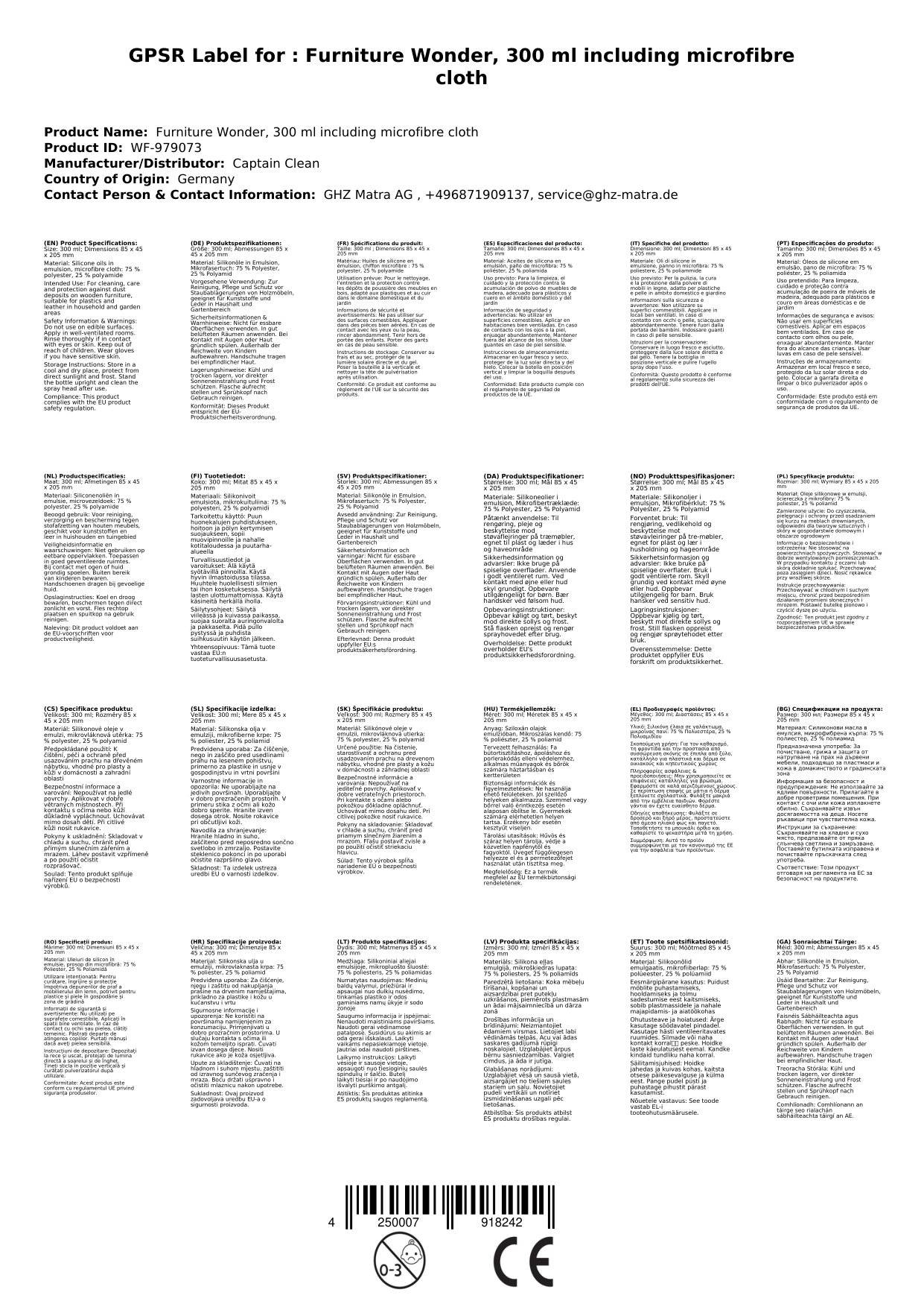 Ein dicht gepackter Tisch mit mehreren CD-Titeln, Kategorien und kurzen Beschreibungen, der eine umfangreiche Liste von Produkten oder Dienstleistungen bietet.