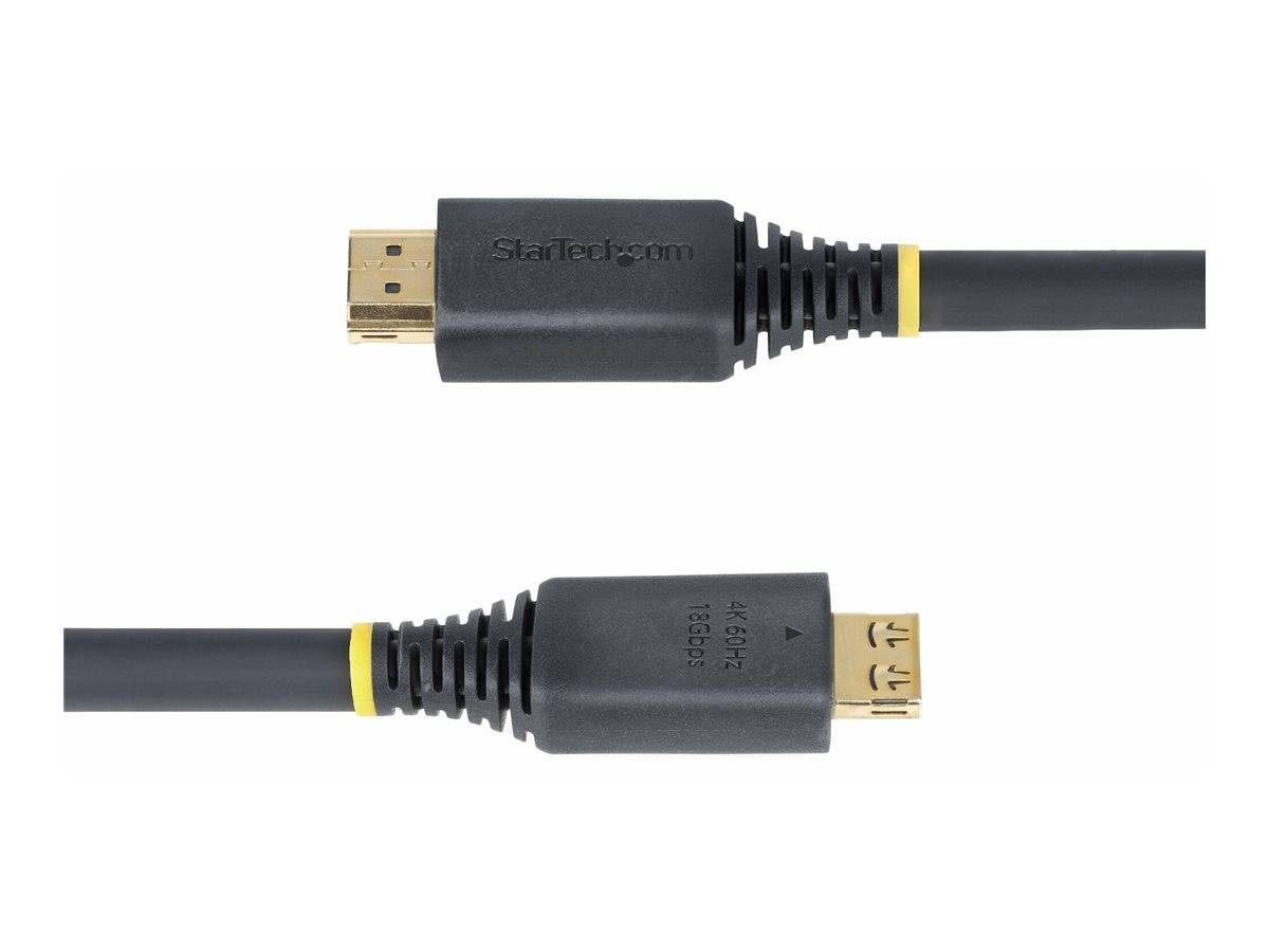 StarTech.com High Speed - HDMI-Kabel - HDMI männlich zu HDMI männlich - 7 m - abgeschirmt - Schwarz - halogenfrei, passiv, 4K60Hz-Unterstützung, 14