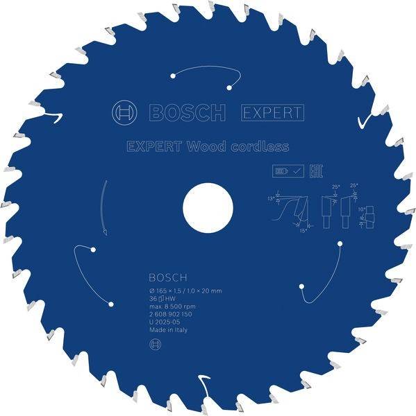 Bosch Power Tools Kreissägeblatt EXP Holz 2608902150