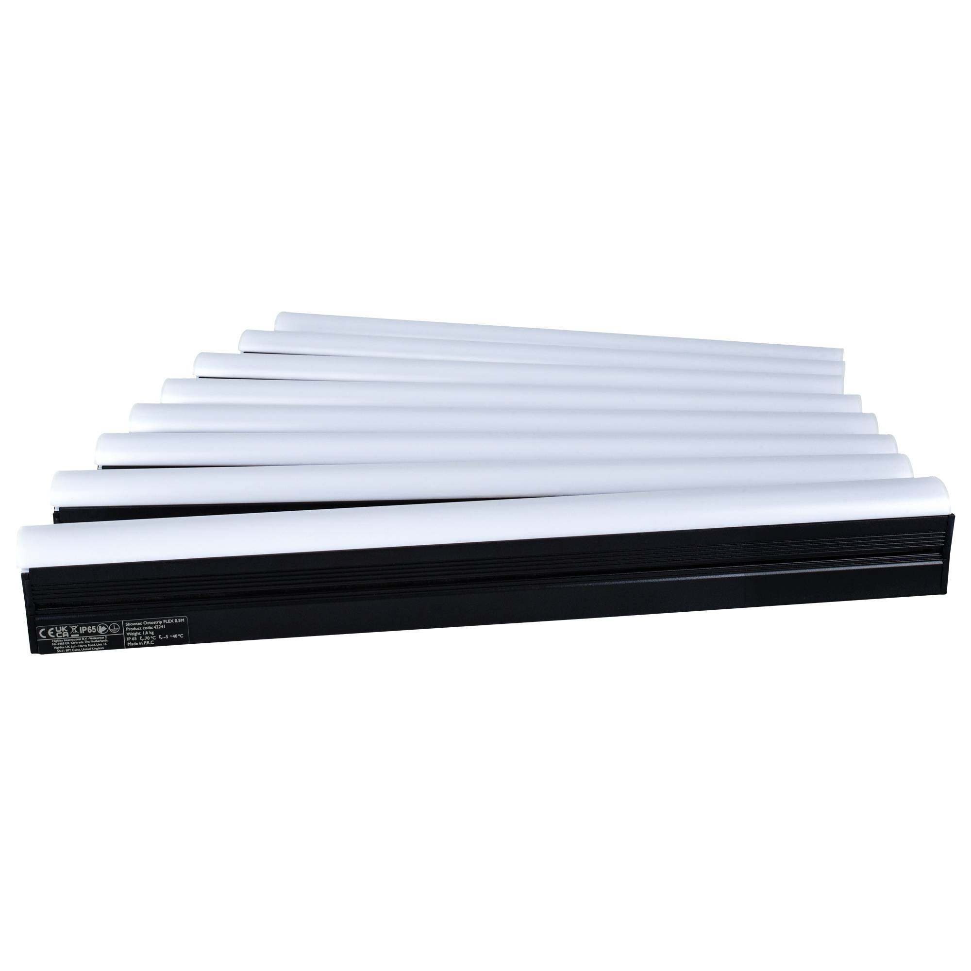 Showtec Octostrip FLEX Set - 0.5 m Set aus 8 x 14 W Octostrips + Steuerung