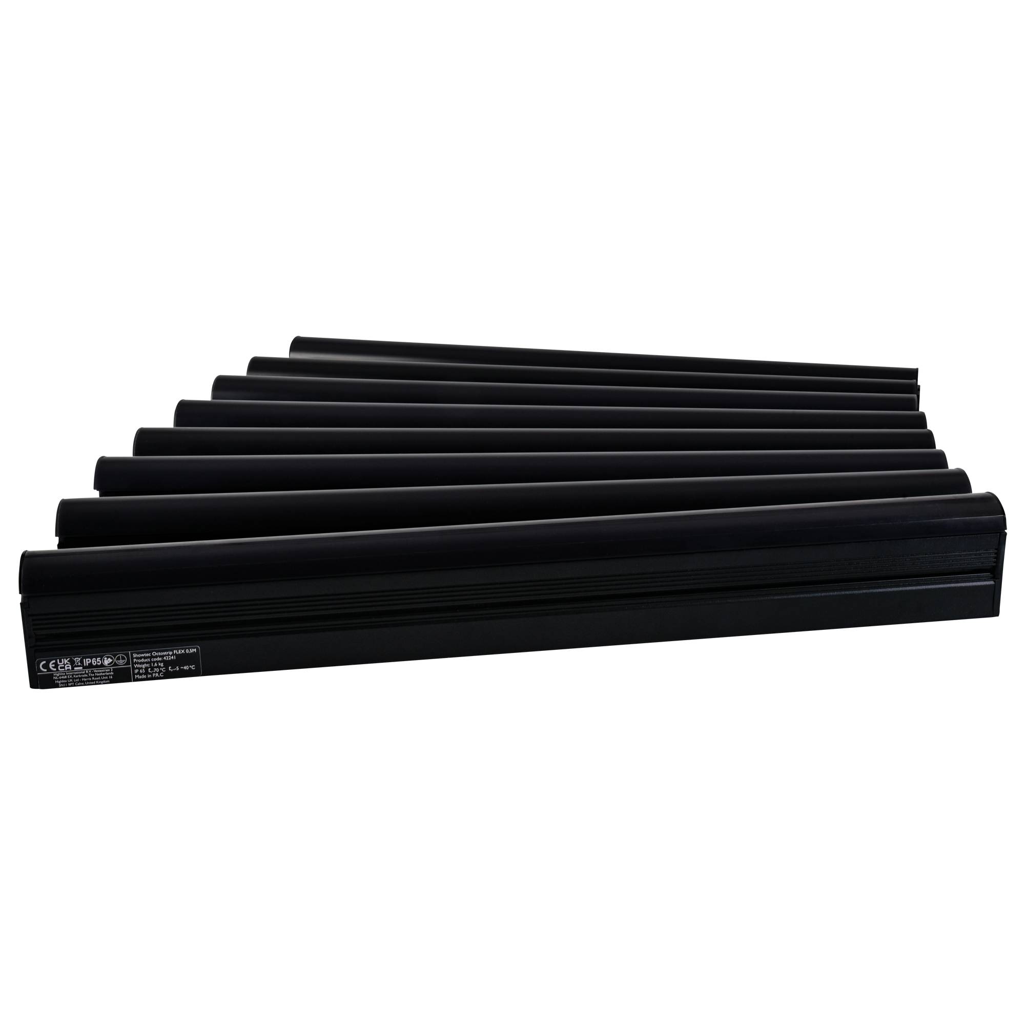 Showtec Octostrip FLEX Set - 0.5 m Set aus 8 x 14 W Octostrips + Steuerung