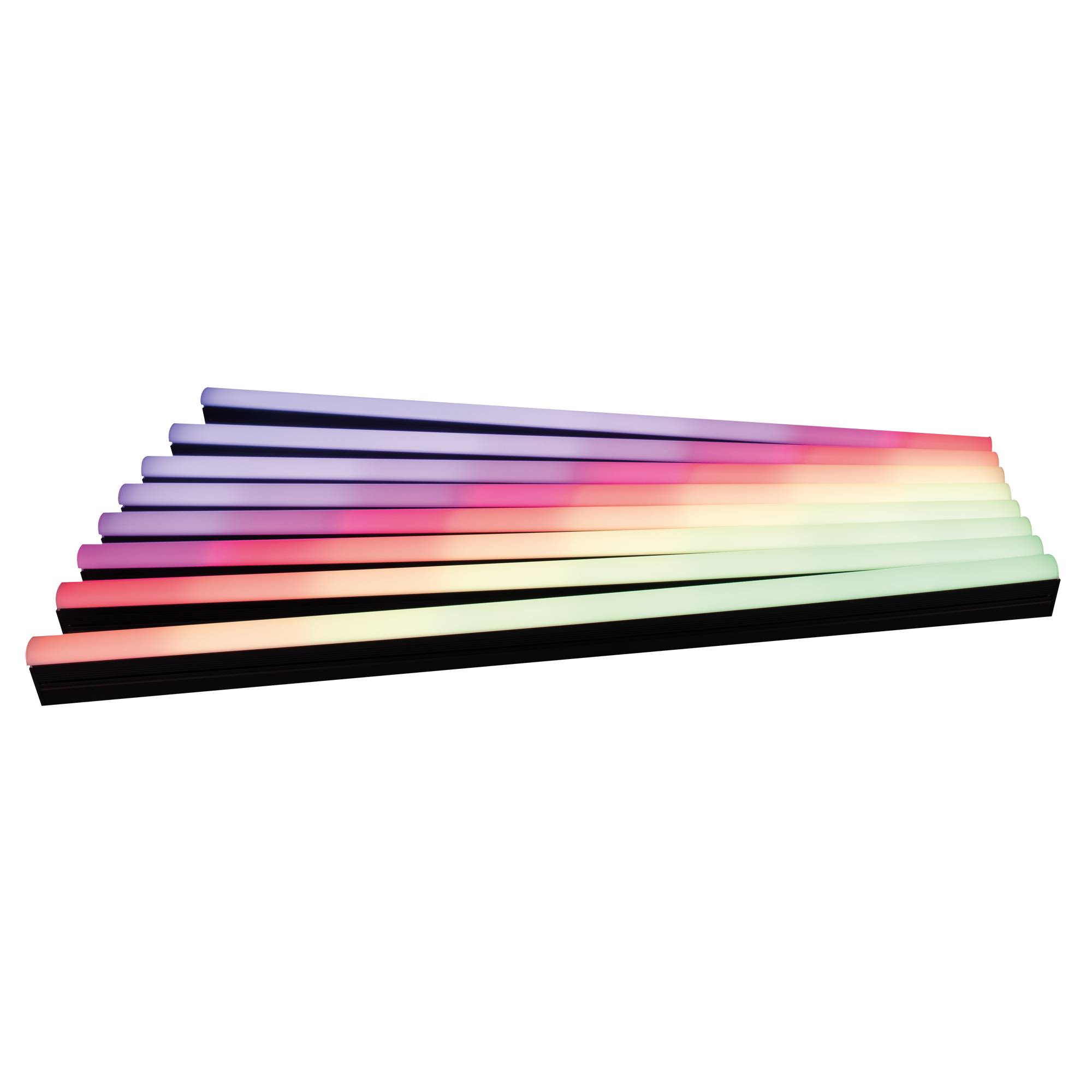 Showtec Octostrip FLEX Set - 1 m Set aus 8 x 27 W Octostrips + Steuerung