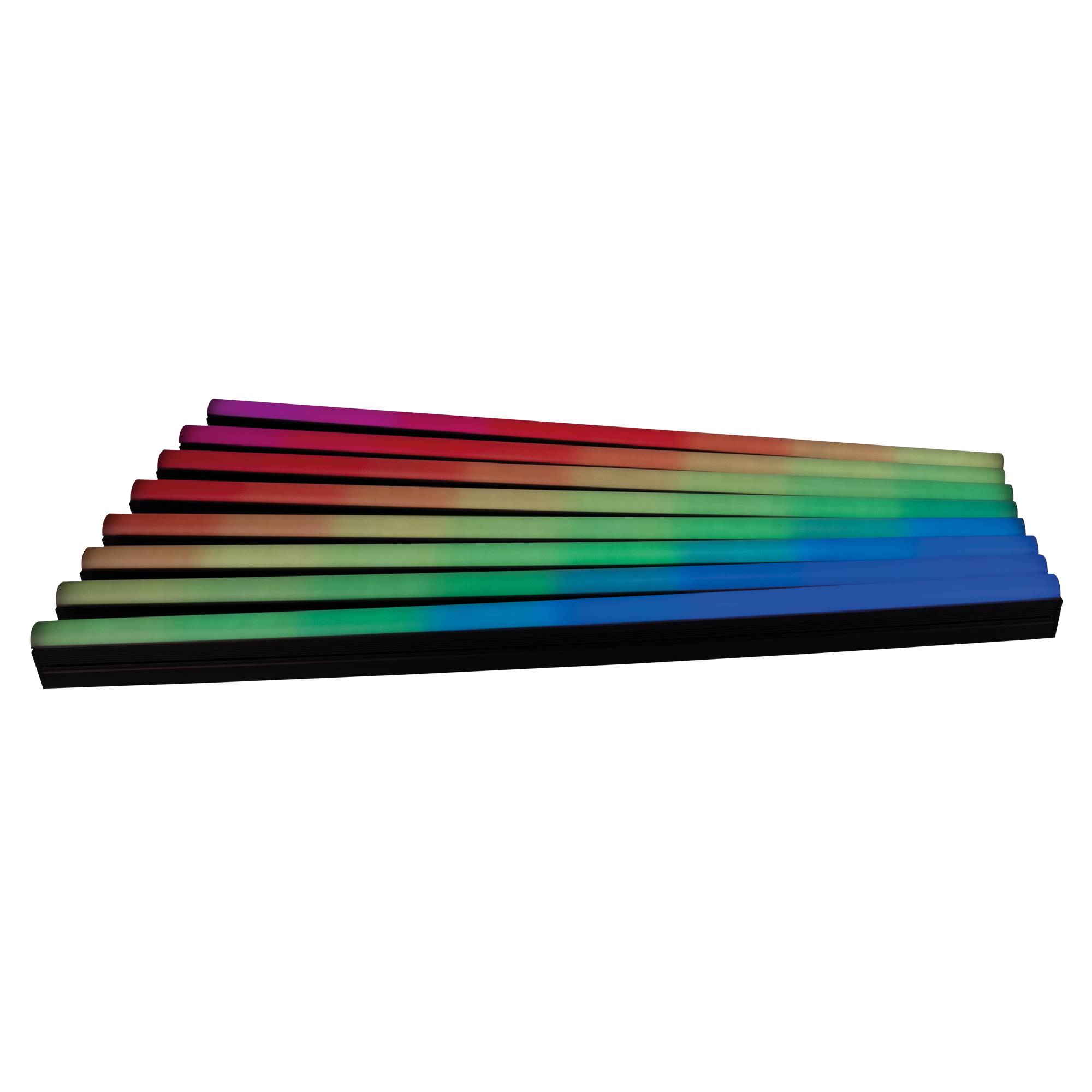 Showtec Octostrip FLEX Set - 1 m Set aus 8 x 27 W Octostrips + Steuerung
