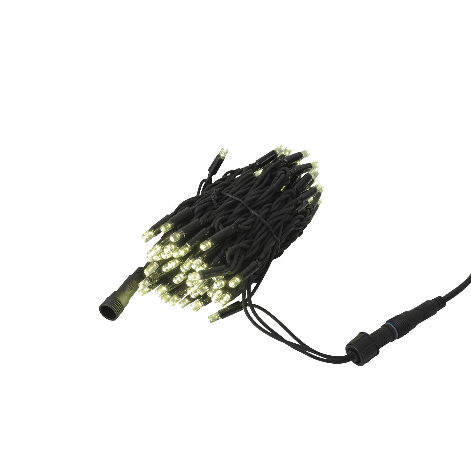 Showtec LED Rubber Static String Light WW Schwarz - 200 LEDs - 20 m