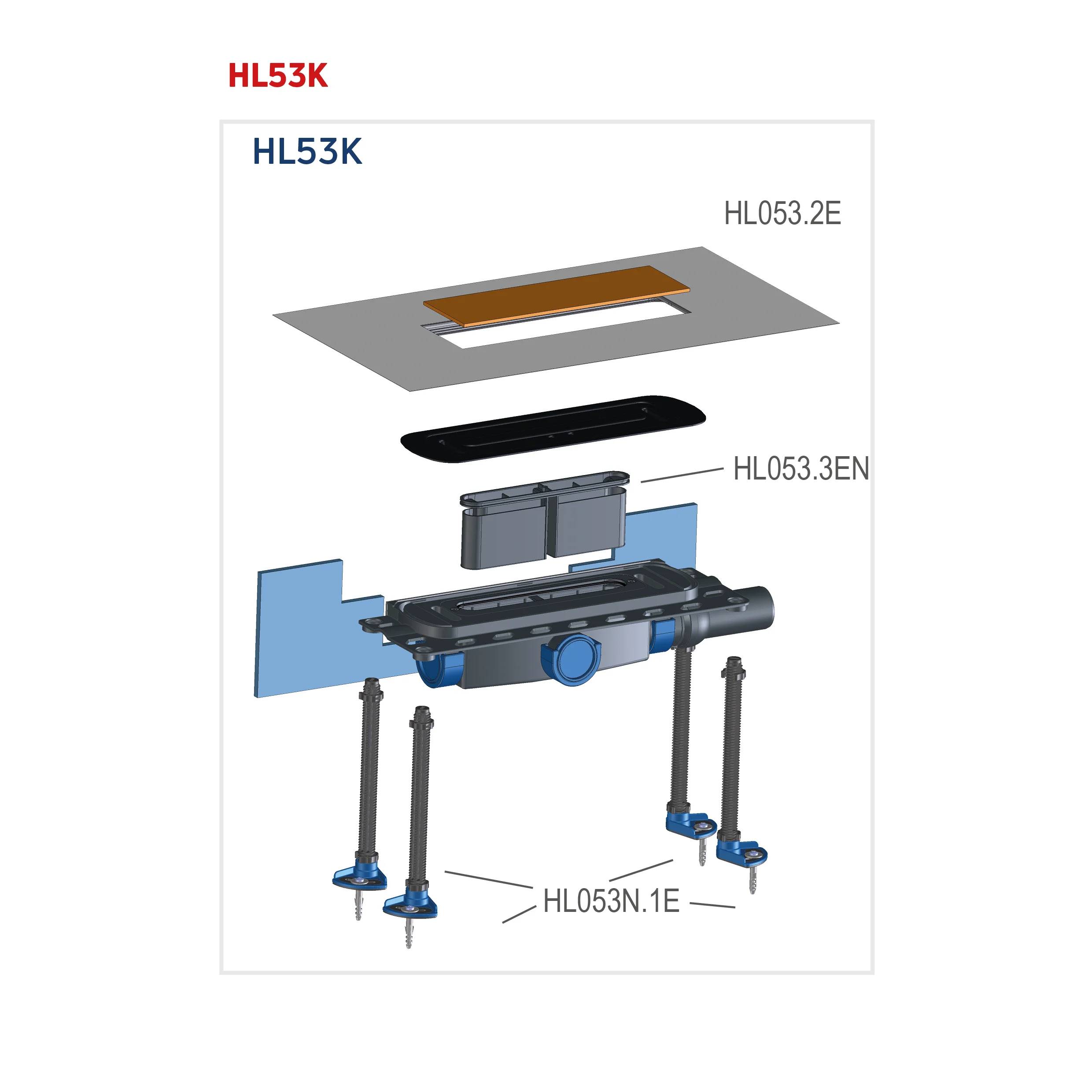 Hutterer & Lechner HL53K Ablaufkörper InFloor DN50, 1 Stk.
