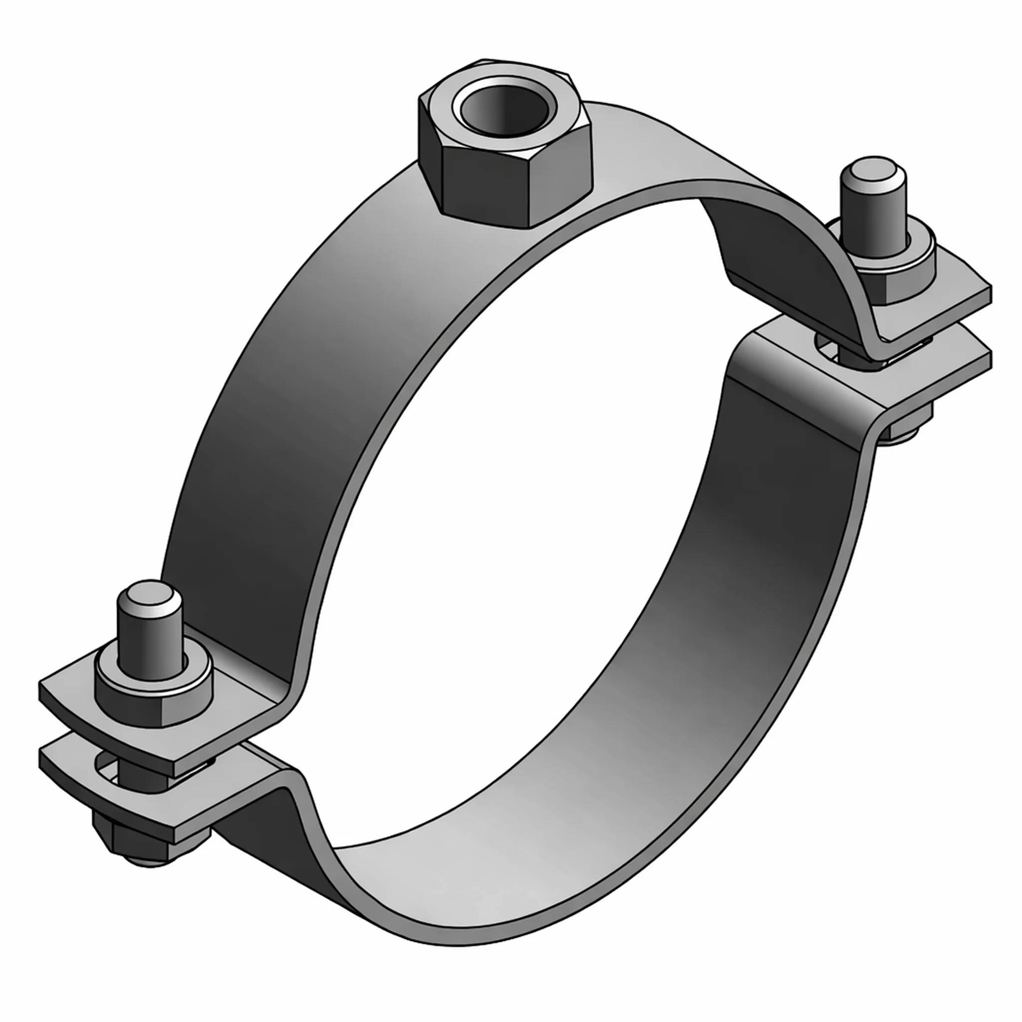 MEFA Rohrschelle Maxima PSM 35x4, 157 - 162mm M16 o. Dämm., 1 Stk.
