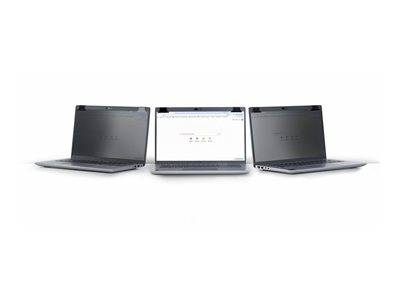 Drei Laptops, auf denen derselbe Bildschirm angezeigt wird, nebeneinander angeordnet. Der mittlere Laptop zeigt eine Webseite mit Text und Symbolen.
