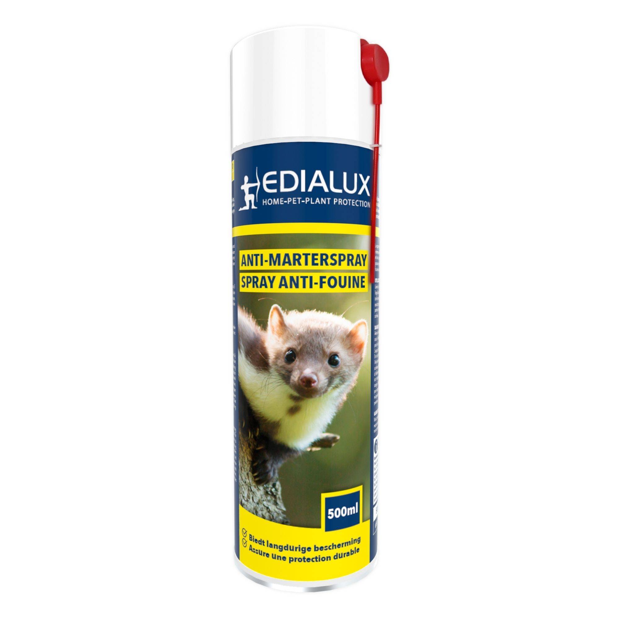 Eine Spraydose mit der Bezeichnung „EDIALUX HOME-PET-PLANT PROTECTION