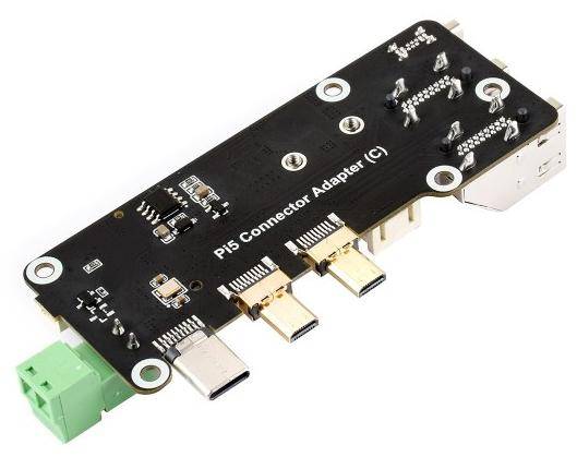 Ein schwarzer Schaltkreisträger mit der Beschriftung 