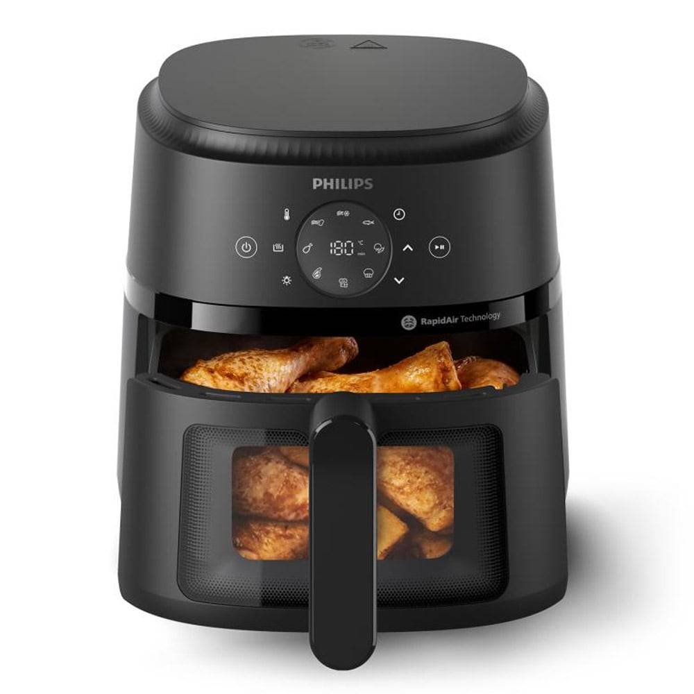 Philips Airfryer NA220/00 Heißluftfritteuse 4,2l schwarz