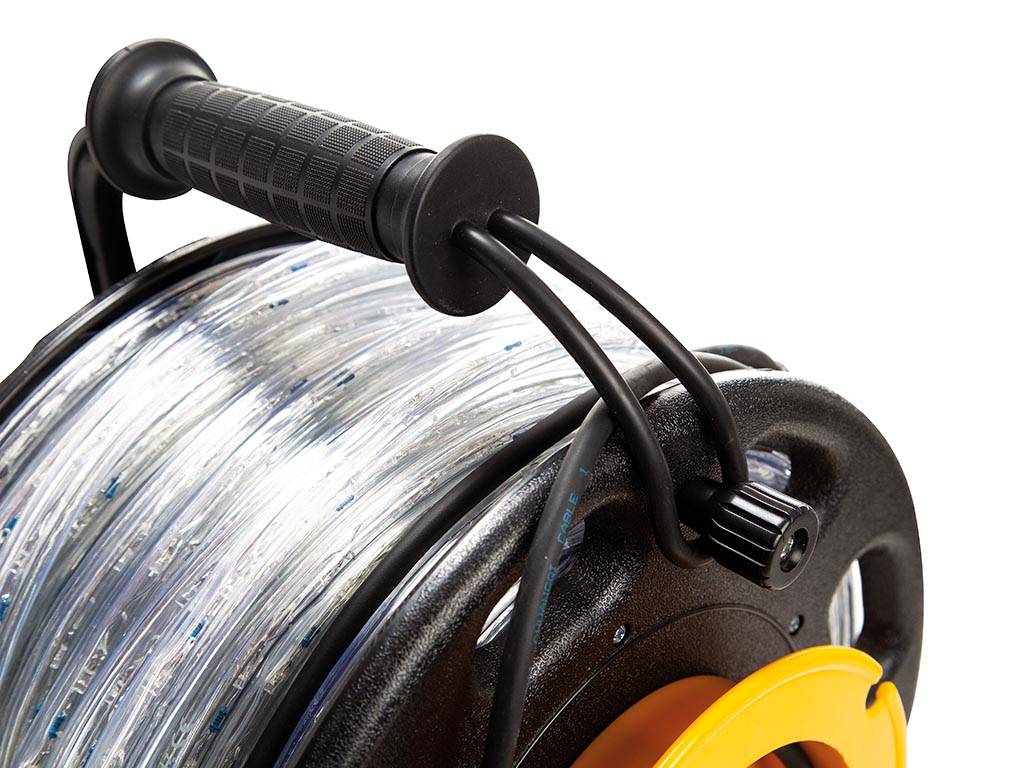 LED-Lichtschlauch 30m, kaltweiß 6500K, 2850 Lumen, IP44