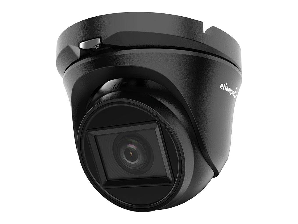 HD-ÜBERWACHUNGSKAMERA - HD TVI - DOME - VARIFOKAL-OBJEKTIV - SCHWARZ