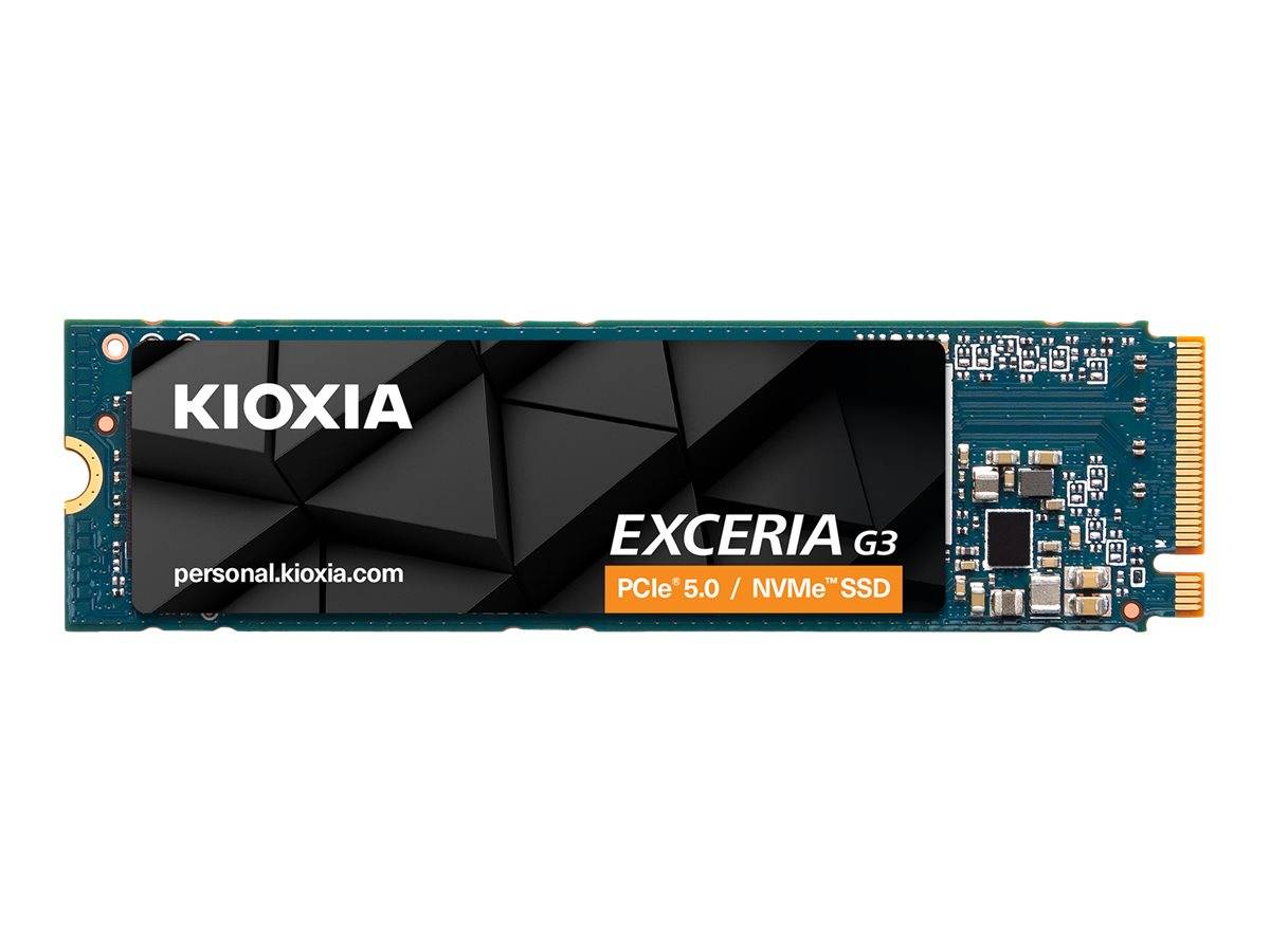 Kioxia EXCERIA G3 - SSD - 1 TB - intern - M.2 2280 - PCI Express 5.0 x4 (NVMe)