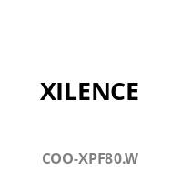 XILENCE' mit Code 'COO-XPF80.W' unten auf weißem Hintergrund.