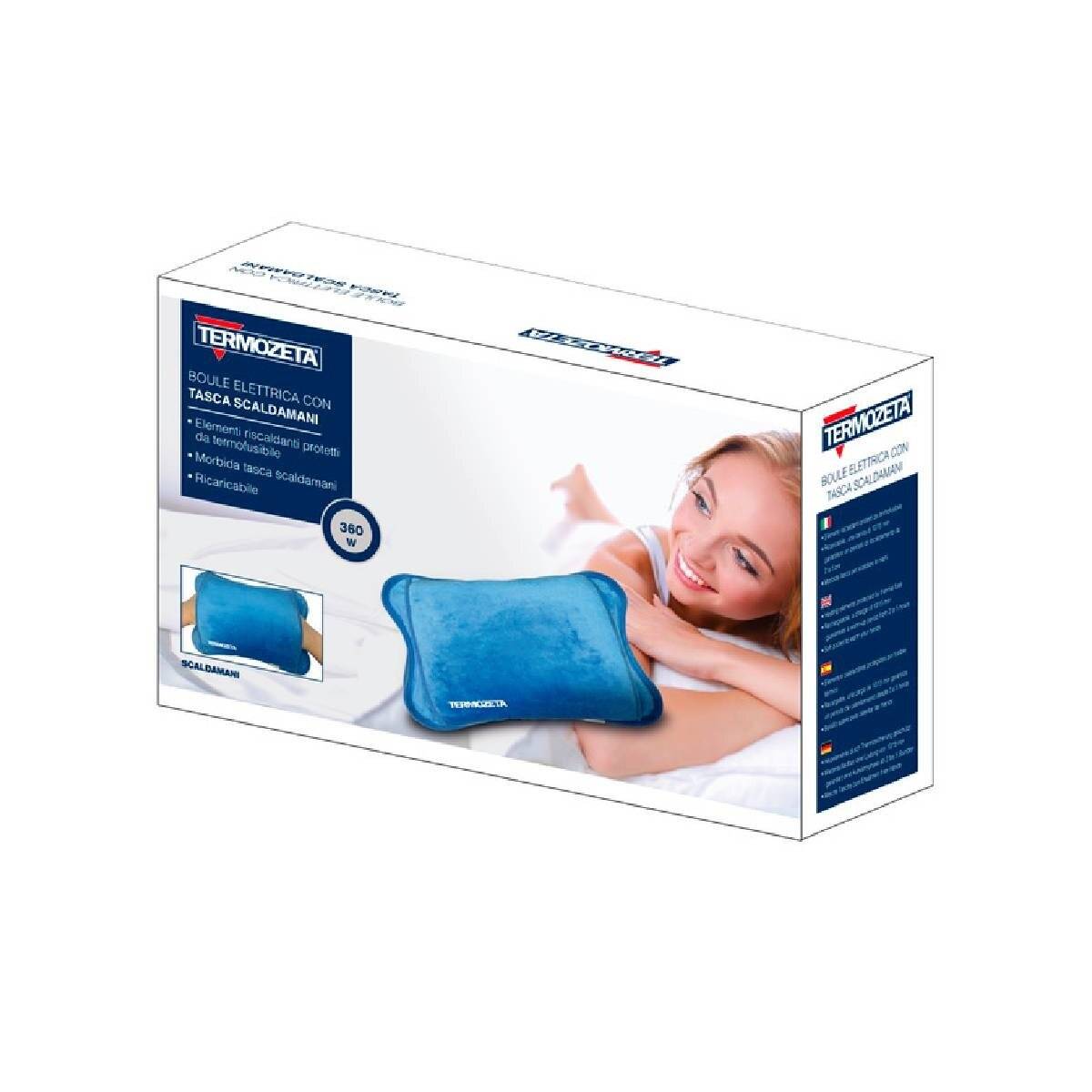 Termozeta Wiederaufladbares Wärmekissen mit Handtaschen – 360W Handwärmer, 2–5 Stunden Wärme