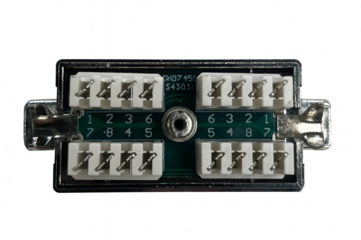 Danicom - Kabelverbinder CAT 5e – LSA Anschlussbox – geschirmt