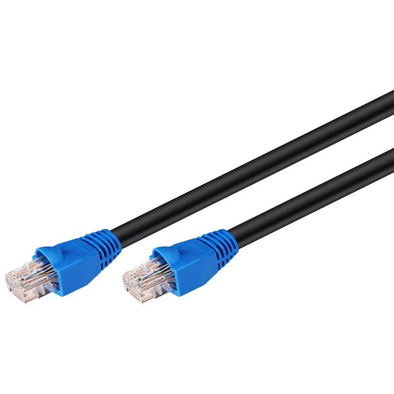 Danicom - DANICOM CAT6 Kabel für den Aussenbereich UTP – 75 Meter – Schwarz