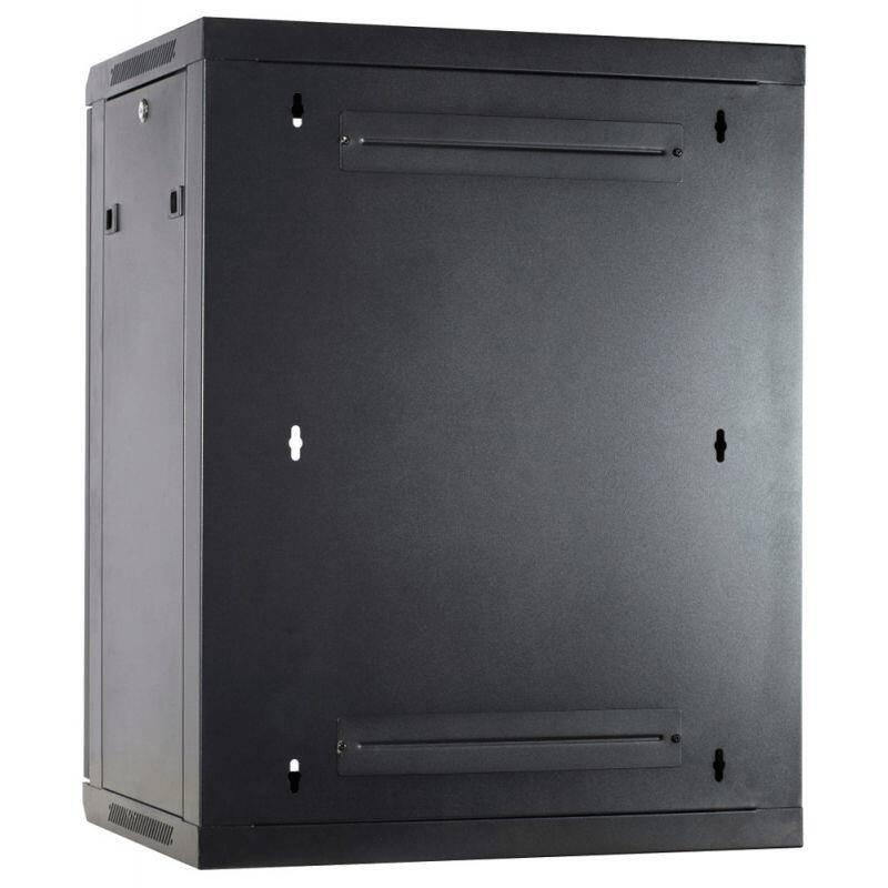 DSIT Danicom - 15 HE Serverschrank, Wandgehäuse, mit Metalltür (BxTxH) 600 x 450 x 770mm