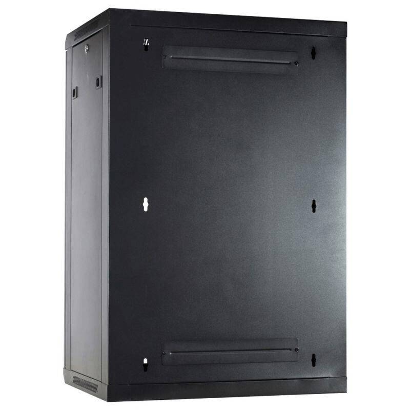 DSIT Danicom - 18 HE Serverschrank, Wandgehäuse, mit Metalltür (BxTxH) 600 x 450 x 900mm