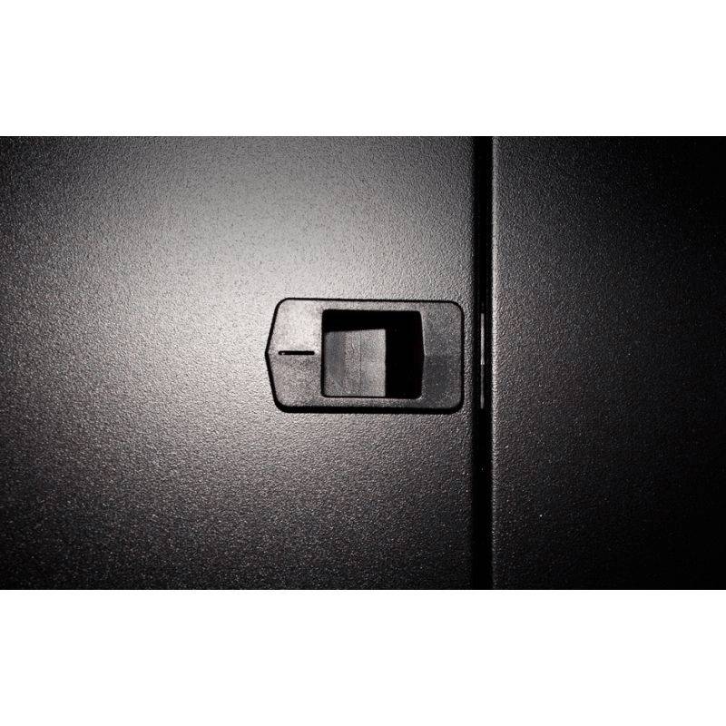 DSIT Danicom - 9 HE Serverschrank, Wandgehäuse, mit Metalltür (BxTxH) 600 x 600 x 500mm