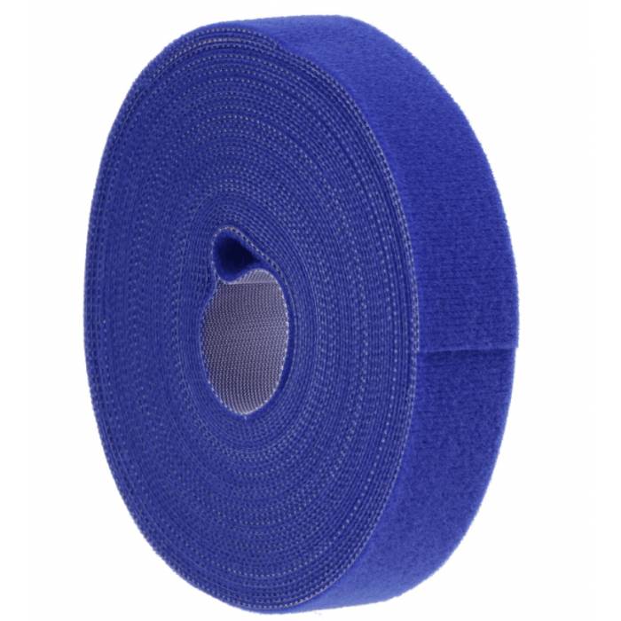 Danicom - Klettverschluss - 5 Meter - 9 mm breit - Blau