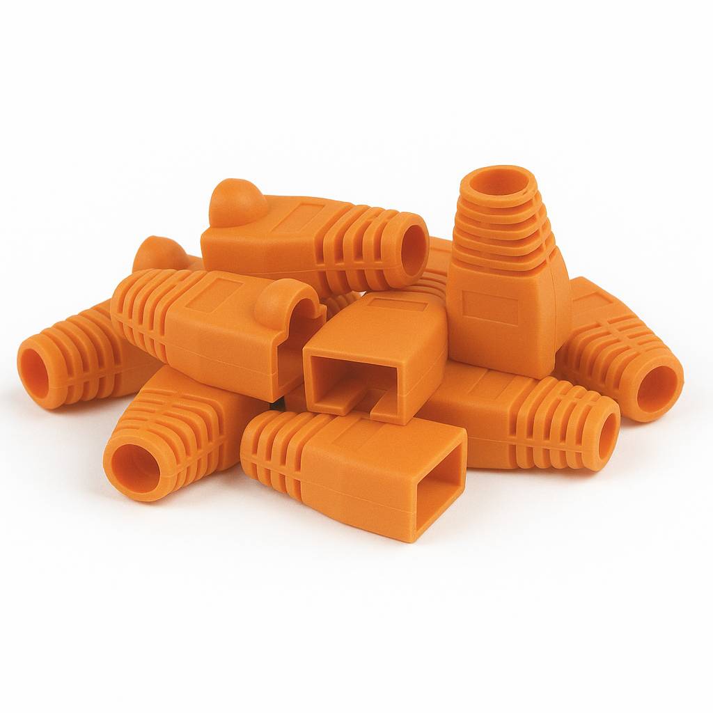 Danicom - DANICOM RJ45 Tule Orange - 10 Stück