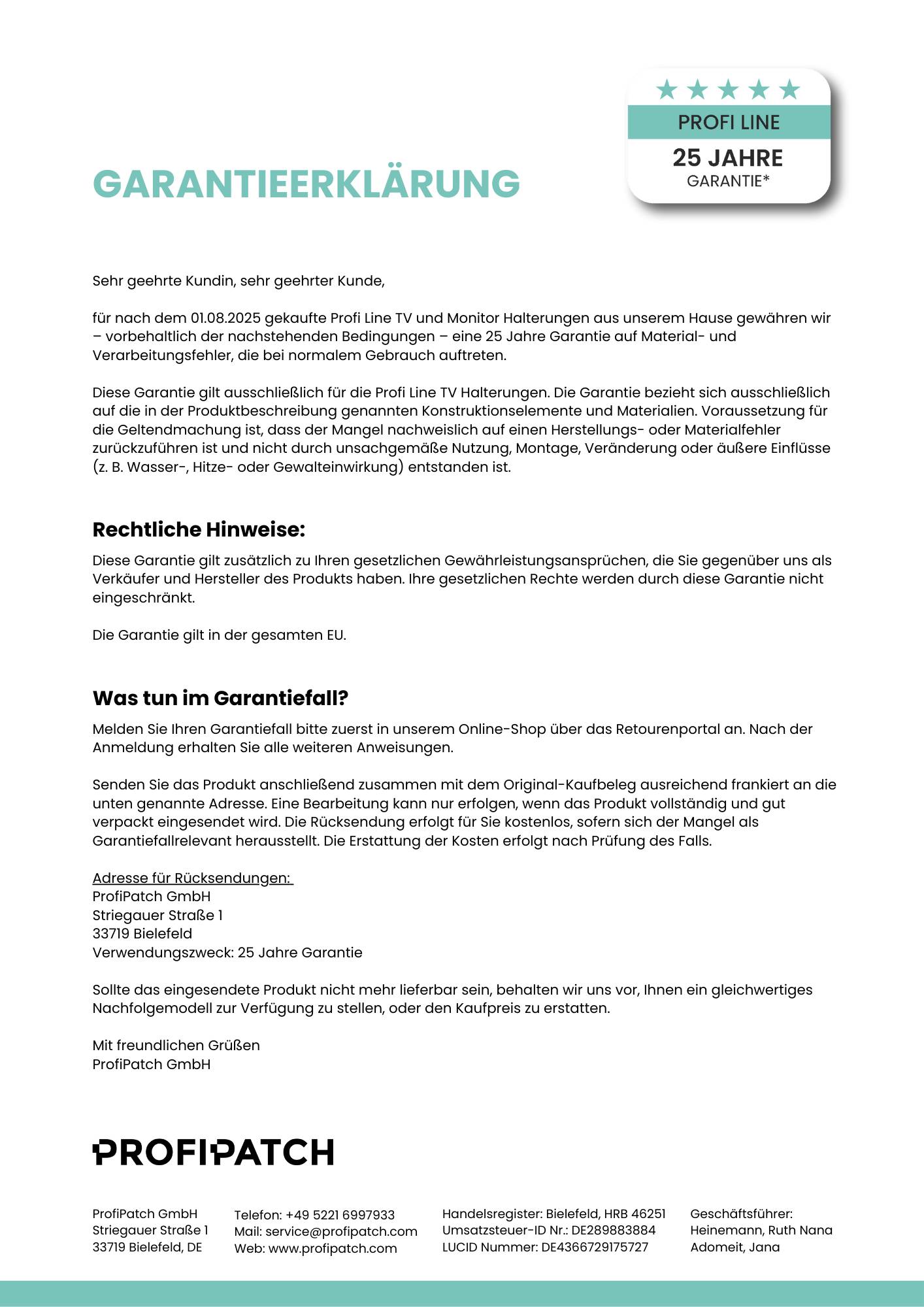 I'm ready to translate the letter for you. However, I don't see the actual text of the letter in your message. Please provide the complete letter content that you'd like me to translate to German, and I'll translate it in its entirety according to your requirements.