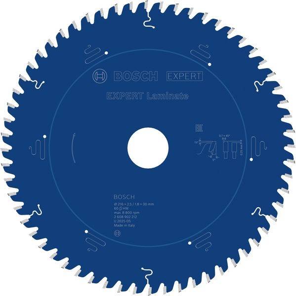 Bosch Power Tools Kreissägeblatt EXP Laminat 2608902212