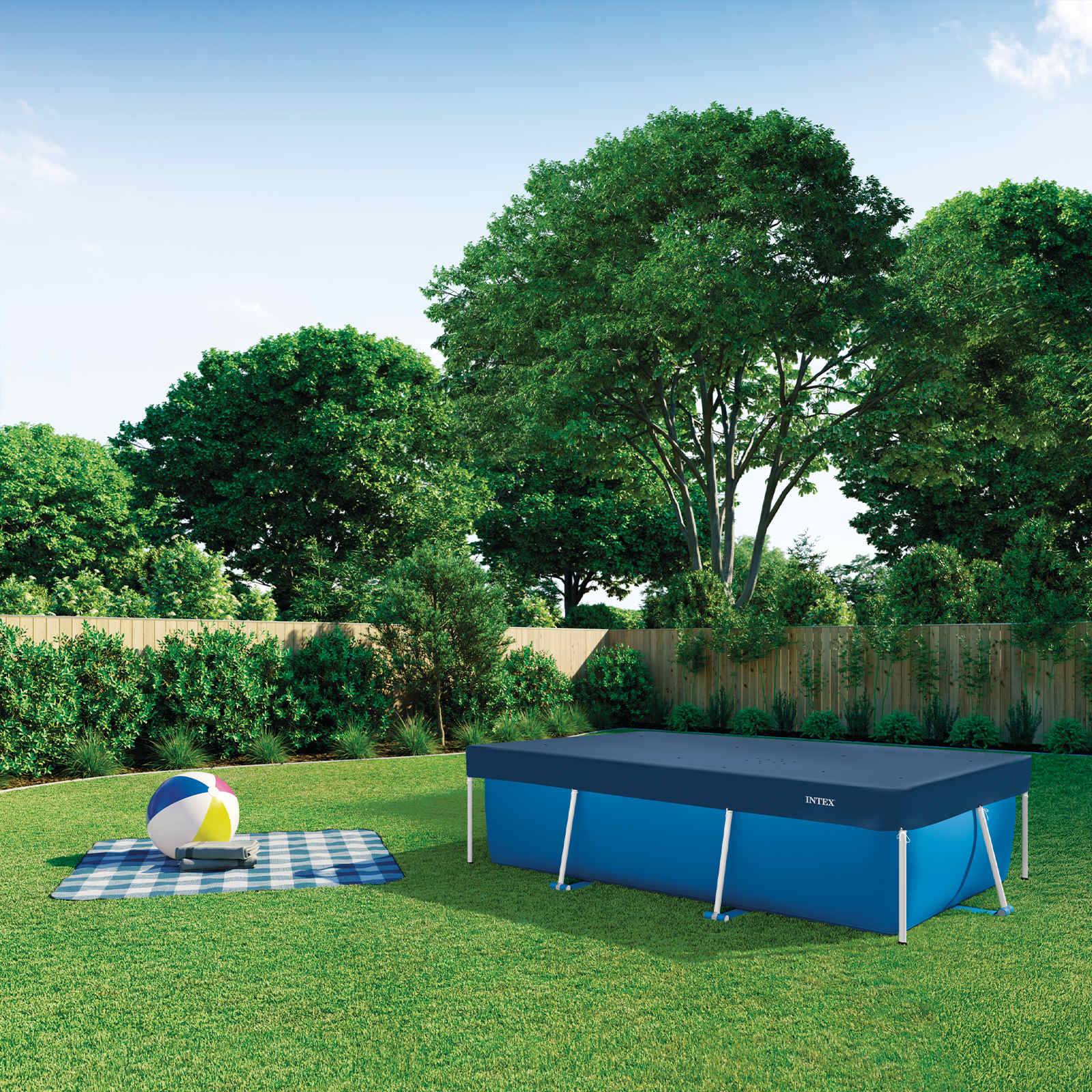 INTEX Poolabdeckung INTEX 300 x 200 cm Rechtwinklig PVC