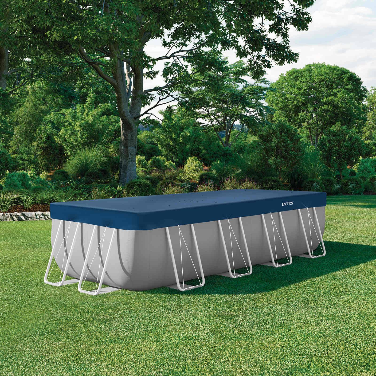INTEX Poolabdeckung INTEX 400 x 200 cm Rechtwinklig PVC