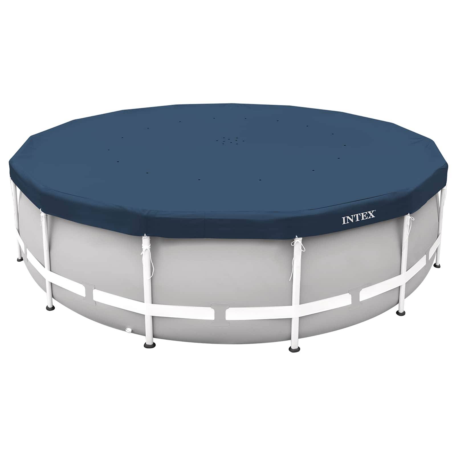 INTEX Poolabdeckung INTEX Ø457 x 20 cm Rund PVC und PET