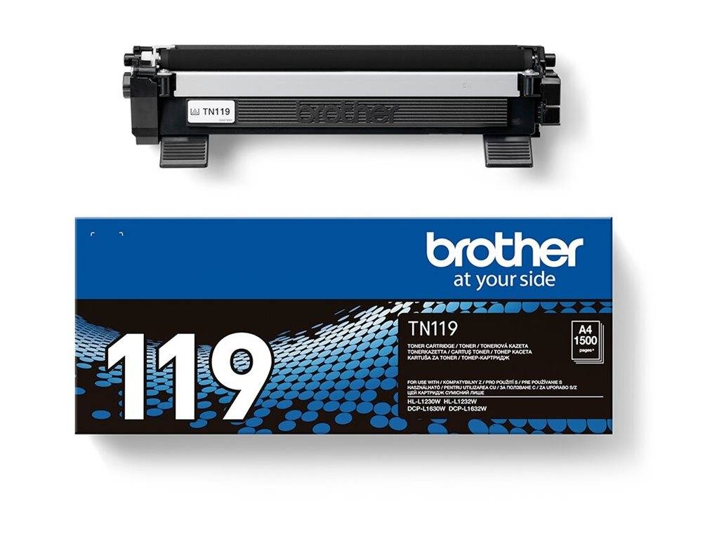 Brother TN119 - Schwarz - original - Tonerpatronefür Brother HL-L1232W