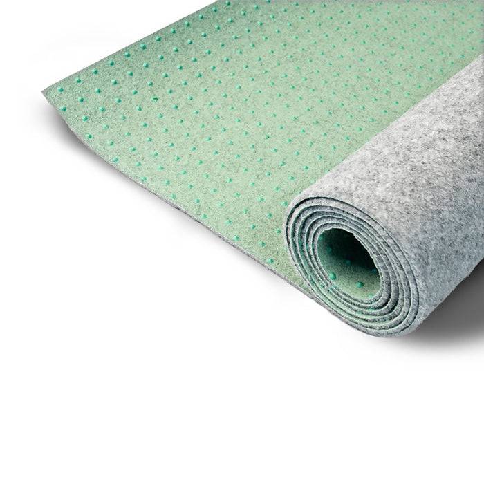 FLOORDIREKT Rasenteppich Farbwunder Pro - Pflegeleicht & robust - Witterungsbeständig - 100 × 300 cm - Grau