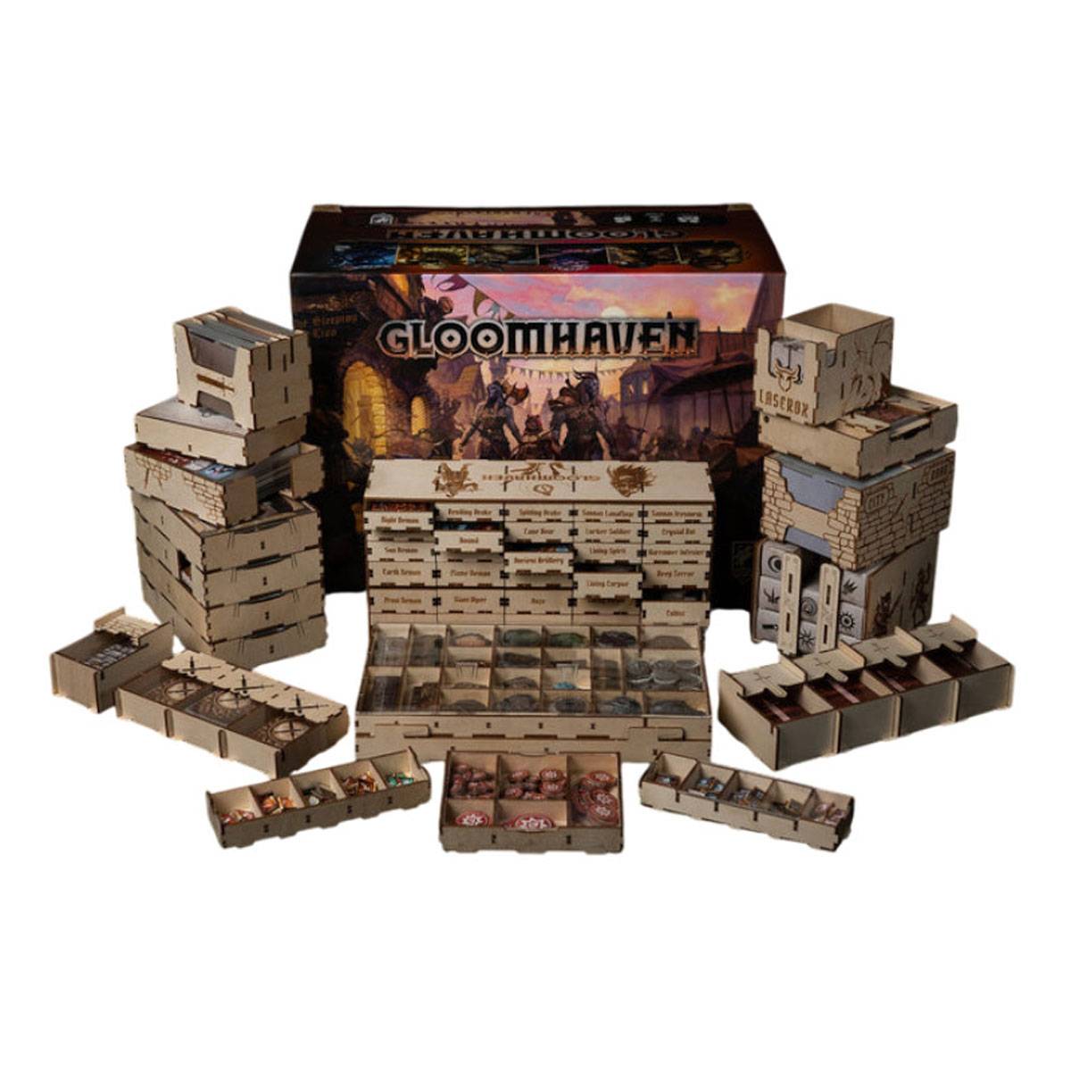 Laserox Insert Gloomhaven: Second Edition Organizer