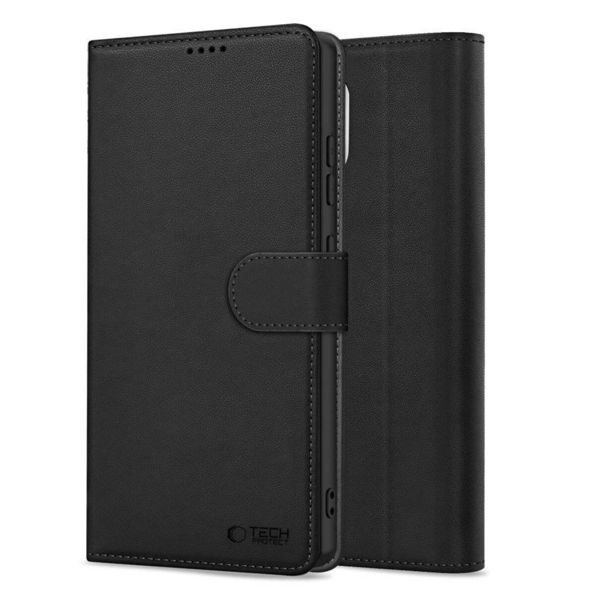 Tech-Protect Wallet Case für Xiaomi Redmi 15C 173 mm / Poco 85C 173 mm – Schwarz