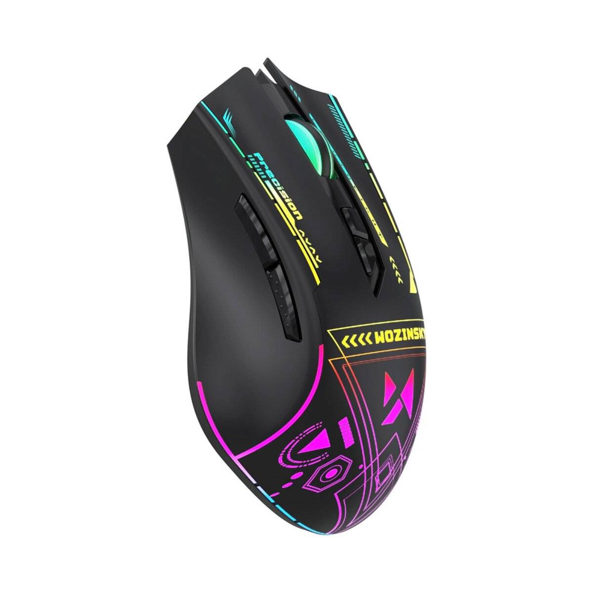 Wozinsky WMGB-3200 Kabellose optische Gaming Maus 3200 DPI Schwarz