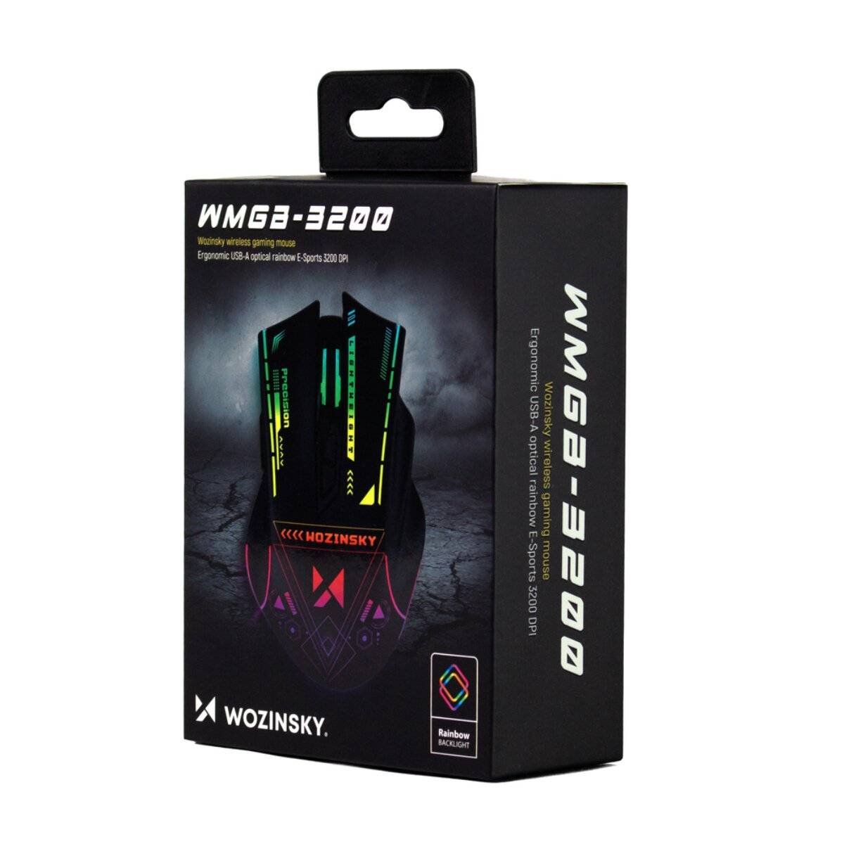 Wozinsky WMGB-3200 Kabellose optische Gaming Maus 3200 DPI Schwarz