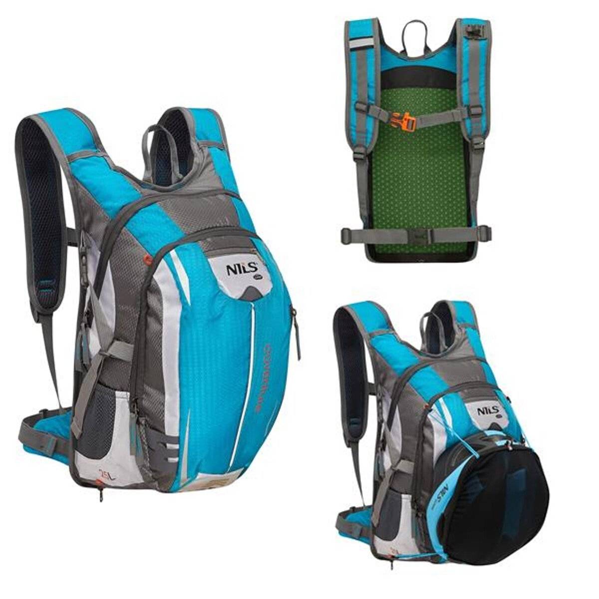 NILS Camp NC1766 Adventure Rucksack 25L mit Ventilationssystem