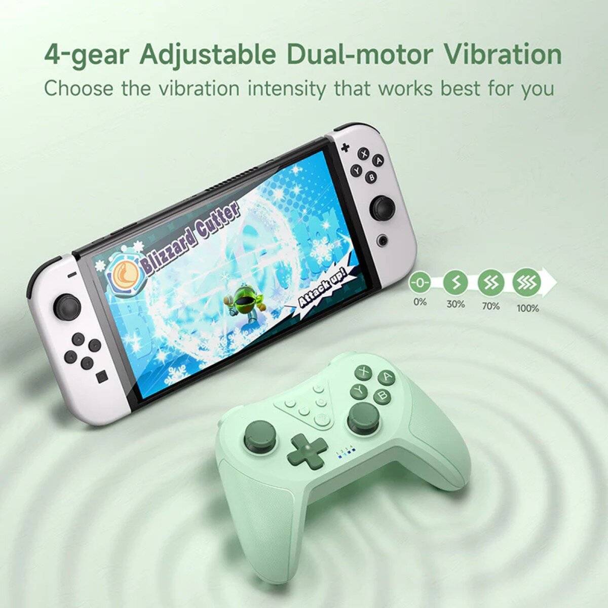 „4-Gang verstellbares Dual-Motor-Vibrations