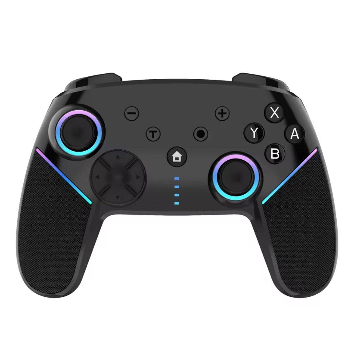 Wireless Gamepad mit 6-Achsen-Sensor und 9-Farben-RGB kompatibel mit Nintendo Switch/Lite/OLED