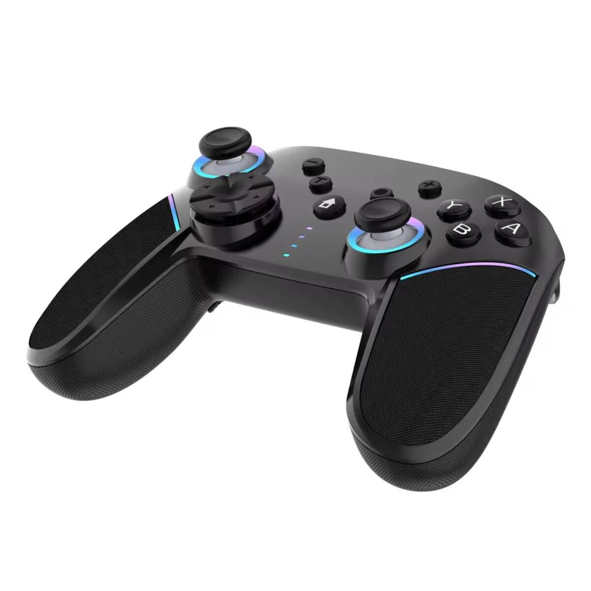 Wireless Gamepad mit 6-Achsen-Sensor und 9-Farben-RGB kompatibel mit Nintendo Switch/Lite/OLED