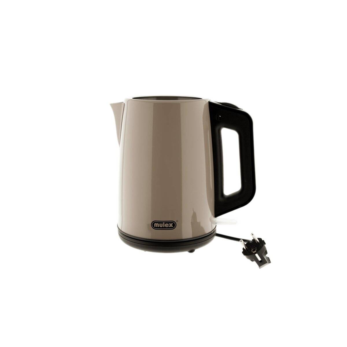 Mulex Tee Express 2-in-1 Teekocher & Wasserkocher aus Edelstahl-Beige - 1,2L + 2L